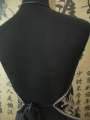 Chinese topje met draak (zwart)