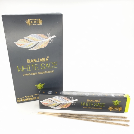 Groothandel - Banjara Aztec Natural Incense - White Sage