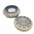 Groothandel - Luxe Resin Brander - Goud met Lotus en Chinese munt