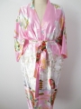 Japanse kimono Lang licht roze