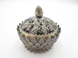 Groothandel Tibetaanse Lotus Wierook (korrel) Brander Messing Klein Bronzen 