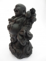 Groothandel - Boeddha Zwart staand met geluksmunten