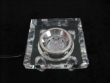 Kristal laser lamp vierkant met adapter