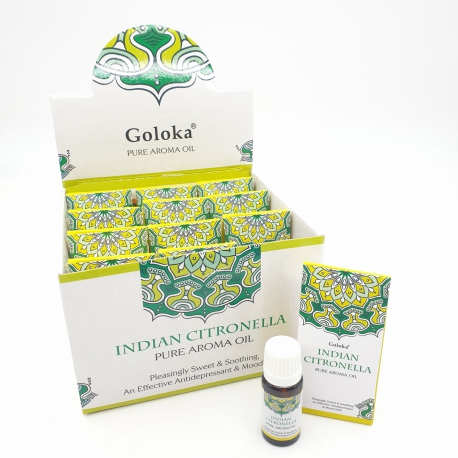 Groothandel - Goloka Pure Aroma Oil Indian Citronella