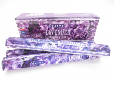 Satya Lavender hexa stokjes
