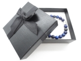 8mm armband Lapiz Lazuli Boeddha met cadeau doos