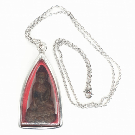 Groothandel - Boeddha Amulet Ketting Brons