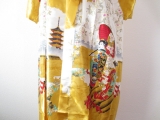 Japanse kimono Lang geel