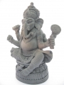 Ganesha met rat groot hematiet 