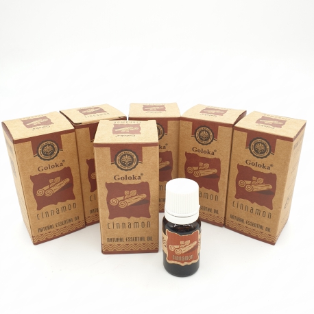 Groothandel - Goloka Natural Essential Oil Cinnamon (6st)