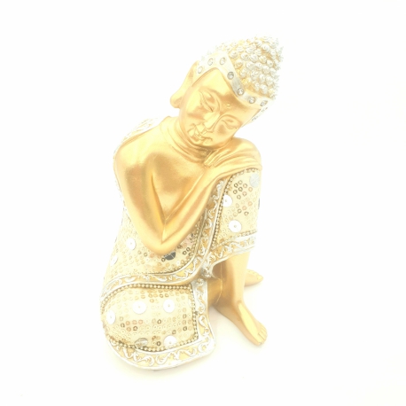 Thaise Boeddha slapend goud