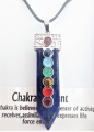 Edelsteen Lapiz Lazuli 7 Chakra Pendant Ketting 