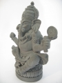 Ganesha met rat klein hematiet 