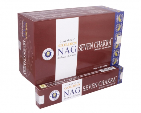 Groothandel - Golden Nag Seven Chakra 15 gram 