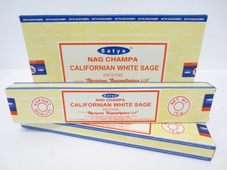 Groothandel - Satya Nag Champa Californian White Sage 15g