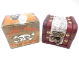 Pirate Box Assorted Polished Stone + Coins (18 sets) - groothandel