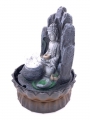 Meditatie led verlichting Boeddha met schaal fontein Klein