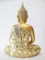 Thaise Boeddha mediterend goud