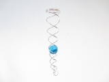 mini Vortex Wind Spinner Aqua blauw