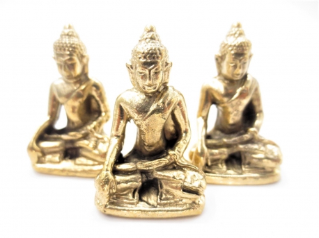 Groothandel - Bronzen meditatie Boeddha set van 3