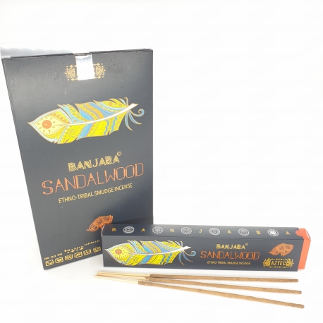 Groothandel - Banjara Aztec Natural Incense - Sandelwood