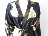 Japanse kimono Lang zwart