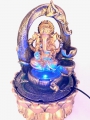 Meditatie Led Verlichting Gouden Ganesh fontein Groot 