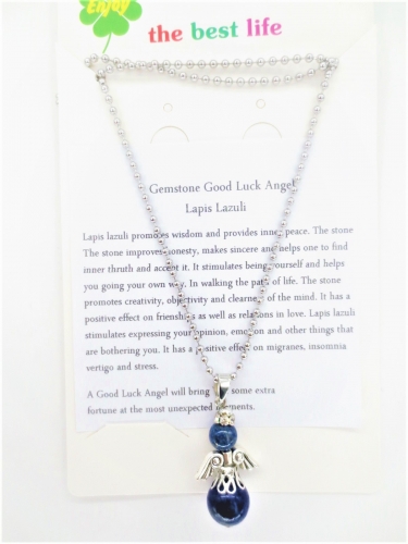 Engelen ketting - lapis lazuli 
