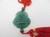 Jade boeddha hanger D.groen #3