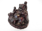 Groothandel - Kinder Boeddha rood zittend mini