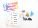 7 Chakra stenen verpakt met uitleg - groothandel