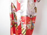 Japanse kimono Lang rood
