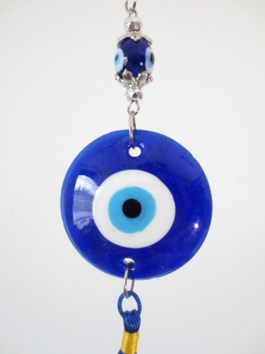 blauwe oog groorhandel - Grote boze oog hanger 