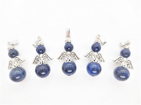 Engel edelsteen pendant set (5st) - Lapis Lazuli