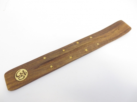 Wierookhouder traditioneel houten plankje Ohm II