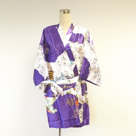 Groothandel - Japanse kimono Kort paars
