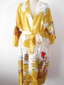 Japanse kimono Lang geel