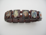 Armband Heiligen 12 stuks (Bruin)
