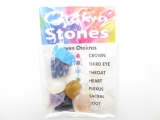 7 Chakra stenen verpakt met uitleg - groothandel