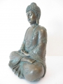 Groothandel - Brons/Groen Mediterende Boeddha groot II