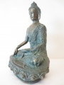 Groothandel - Brons/Groen Mediterende Boeddha groot III