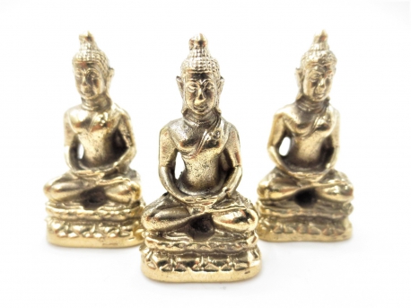 Groothandel - Bronzen meditatie Boeddha II set van 3