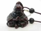 Blije Boeddha sleutelhanger