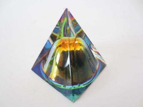 kristallen prisma piramide 4cm